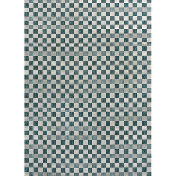 Aimee Traditional Cottage Checkerboard Indoor/Outdoor Area Rug